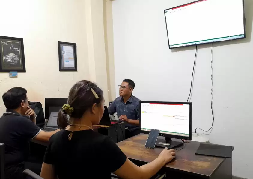 Penyampaian Materi Pelatihan