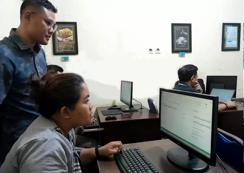 Kegiatan Praktek Peserta Pelatihan
