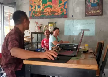 Penyampaian Materi Pelatihan