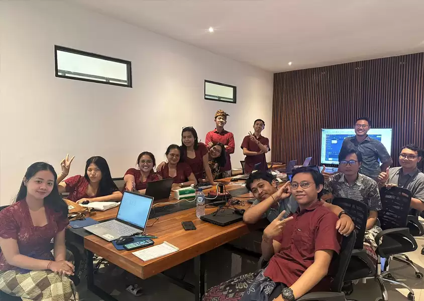 Sesi Foto Bersama Diakhir Pelatihan