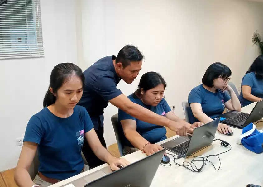 Pendampingan Peserta Pelatihan