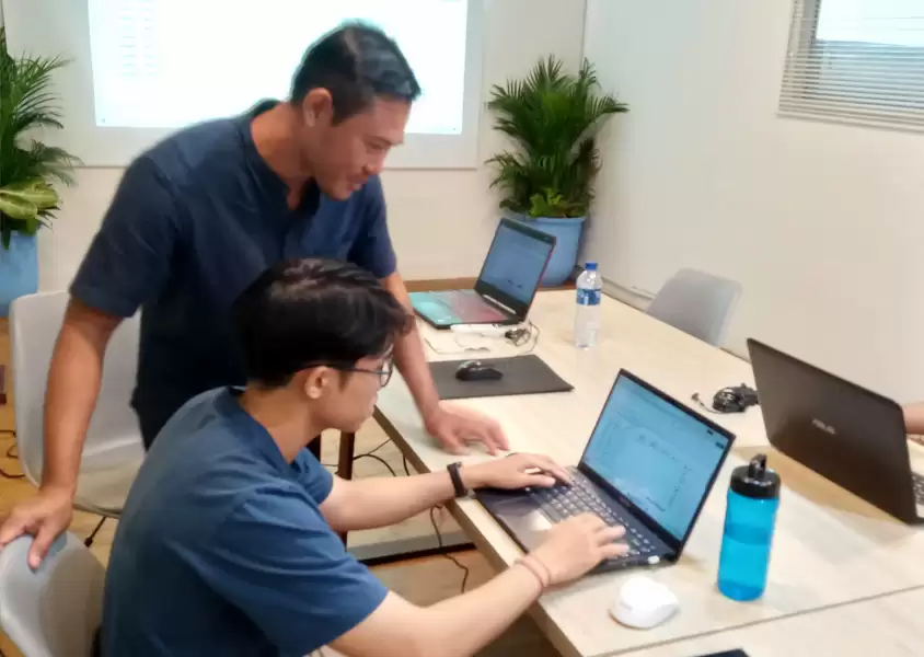 Pendampingan ke Peserta Pelatihan