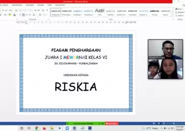 Membuat Desain Sertifikat dengan Word