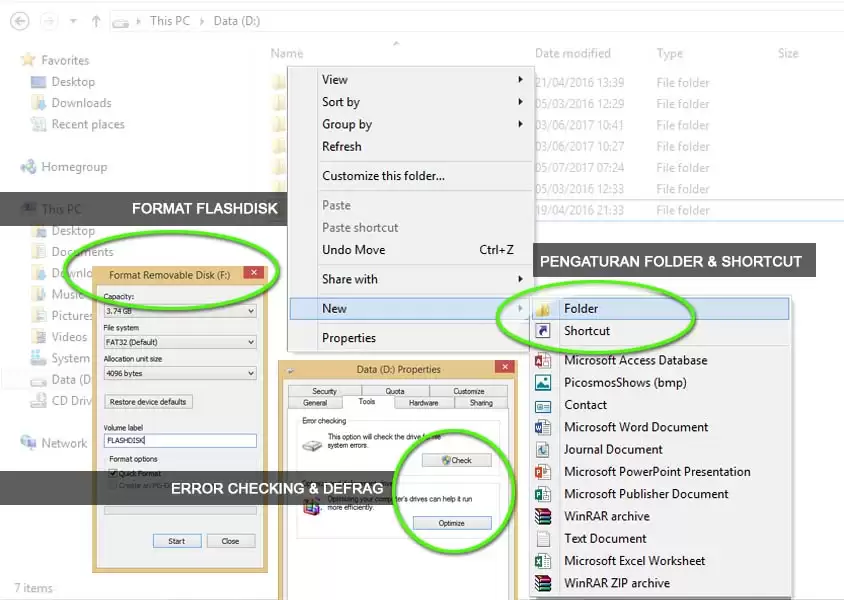 Pembuatan Folder