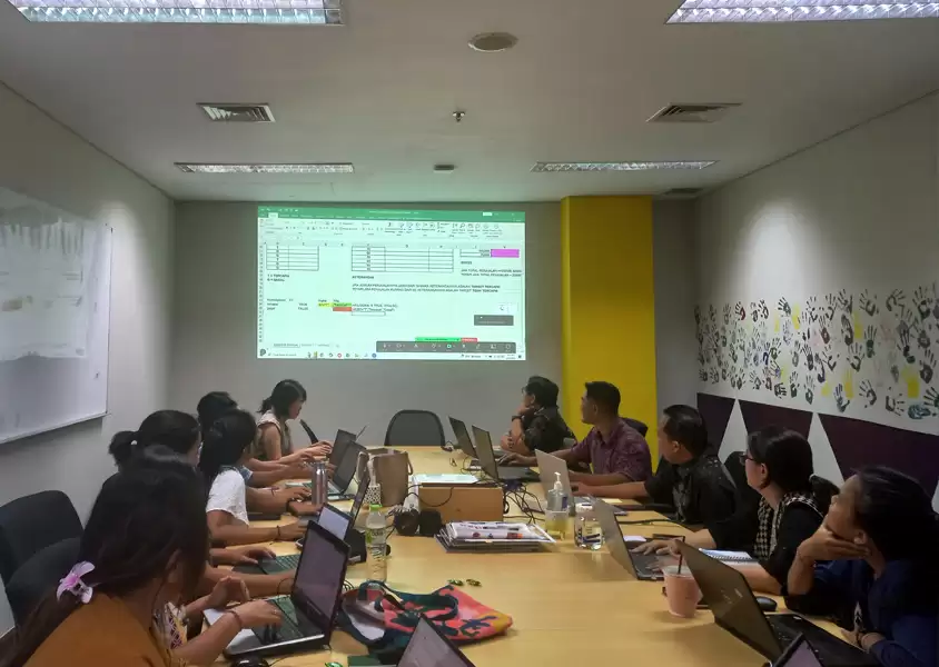 Latihan Peserta Seusai materi Yang diajarkan