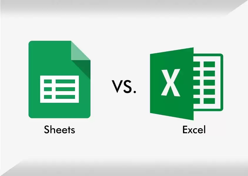 Perbandingan Sheets dan Excel
