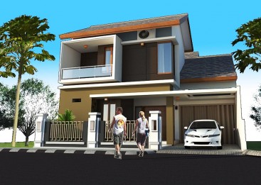 Gambar detail bangunan, kursus sketcup