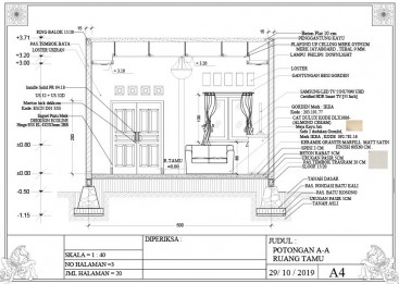 Detail Interior dengan AutoCad