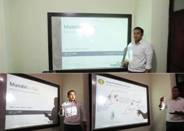 Membuat slide presentasi, Praktek presentasi di depan kelas