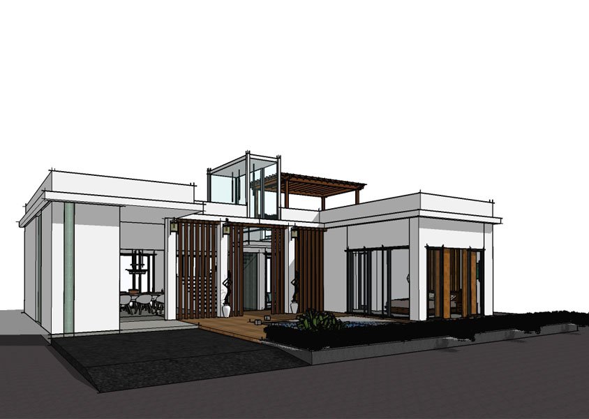 Kursus 3D, Kursus Komputer di Denpasar, desain interior, Desain Exterior, 2D