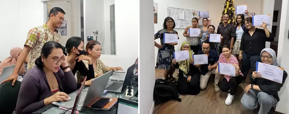 Pelatihan Excel PT Moda Busana