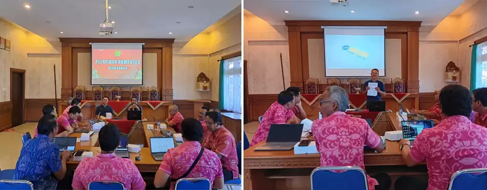 Pelatihan Kantor Desa Buduk