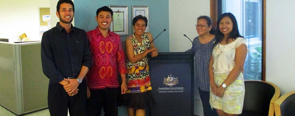 Kegiatan Pelatihan Excel di Konsulat Australia
